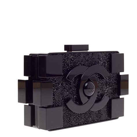 chanel lego crystal clutch|Chanel Lego clutch price.